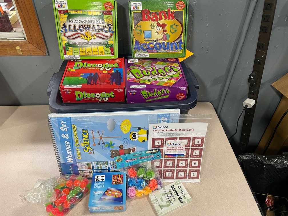 Math Learning Items (T2)