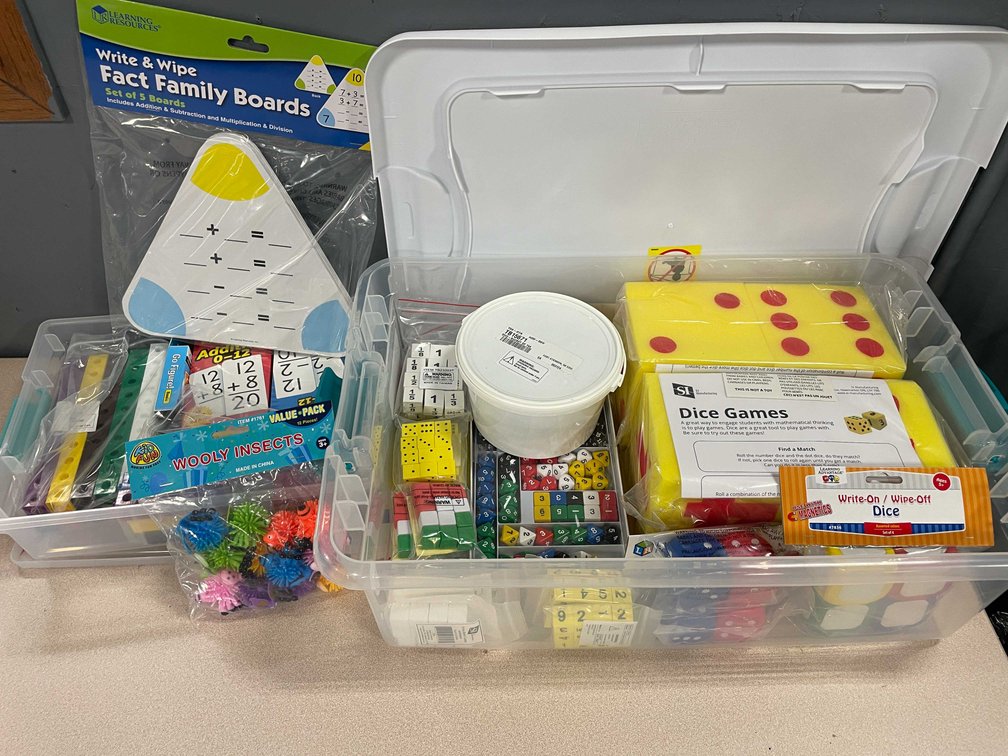 Math Learning Items (T2)