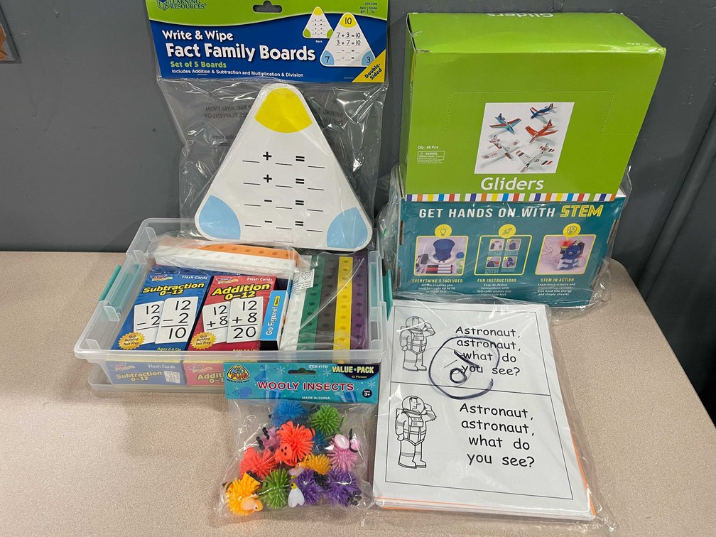Math Learning Items (T2)