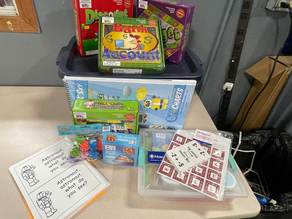 Math Learning Items (T2)
