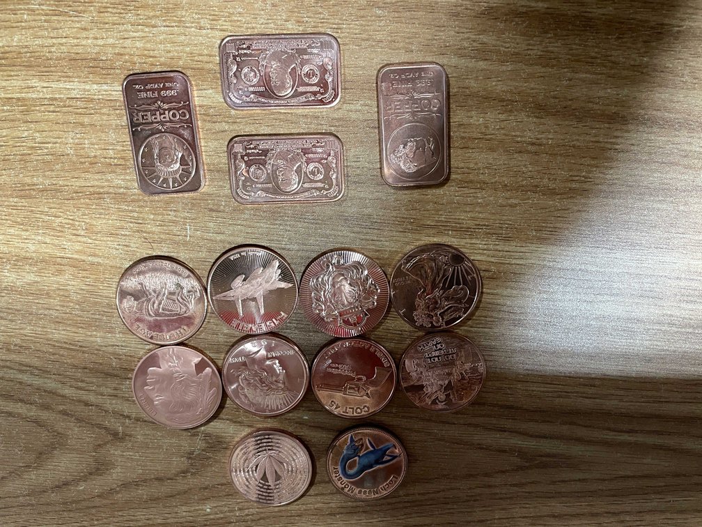 Copper Rounds and Bars (T3)
