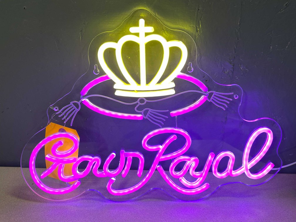 Crown Royal LED Neon Style Sign (T6)