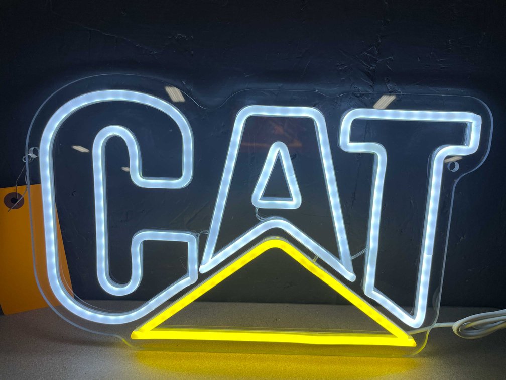 Caterpillar LED Neon Style Sign (T6)
