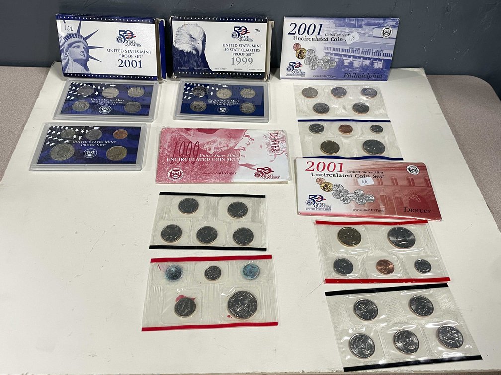 US Mint Proof Sets (T3)