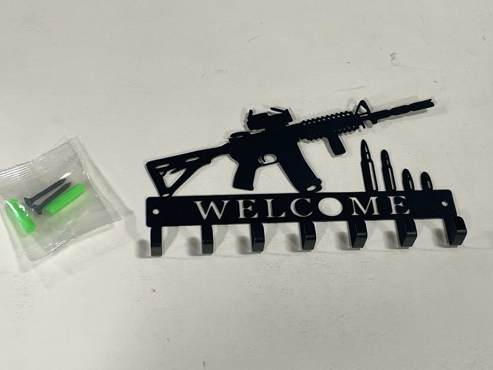 AR-15 Themed Key Holder (T4)