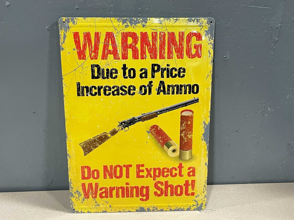 Metal Warning Sign (T3)