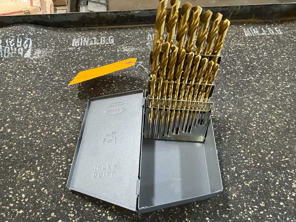 Cobalt USA Made Drill Bits in Case (PR11)
