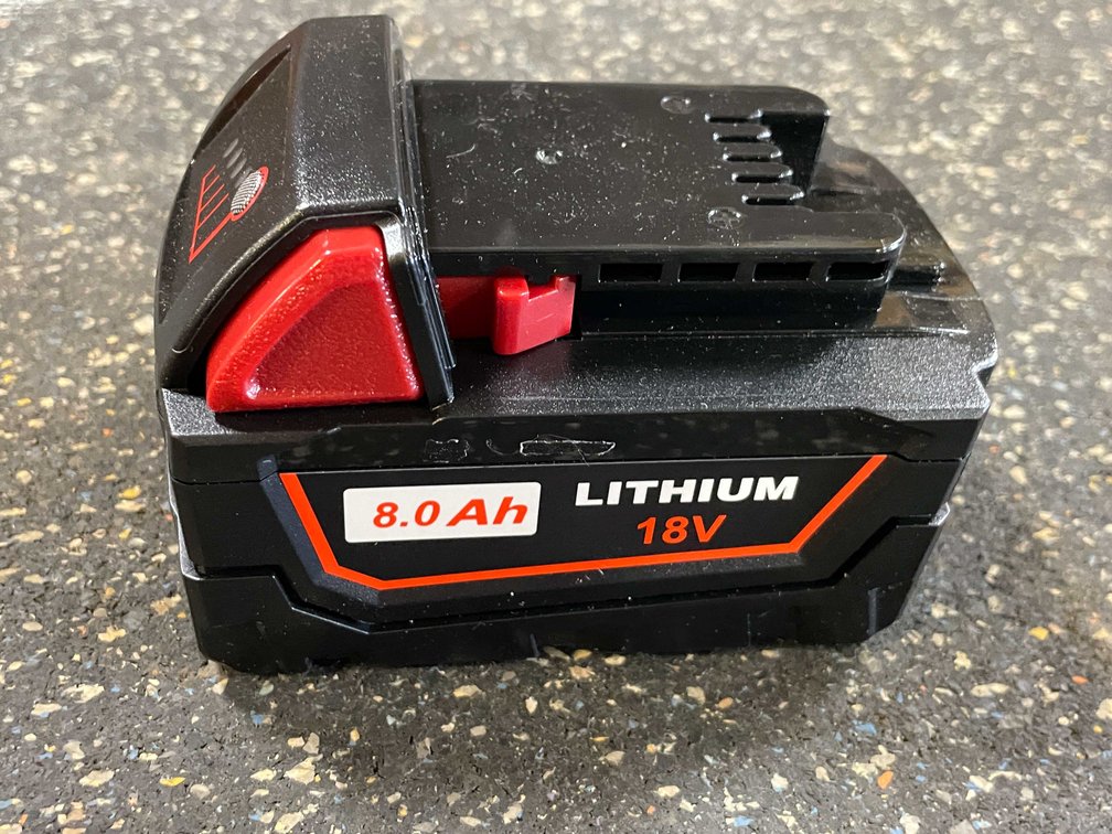 Milwaukee Compatible 18V 8.0Ah Battery (PR11)