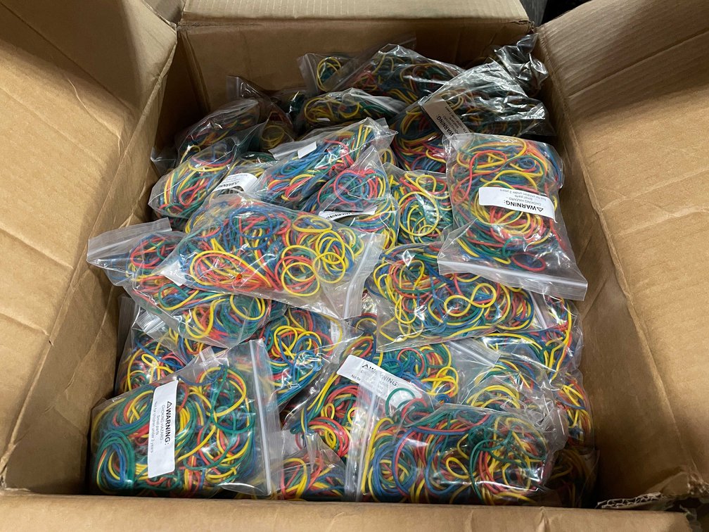 Large Quantity of Rubber Bands (PR19)
