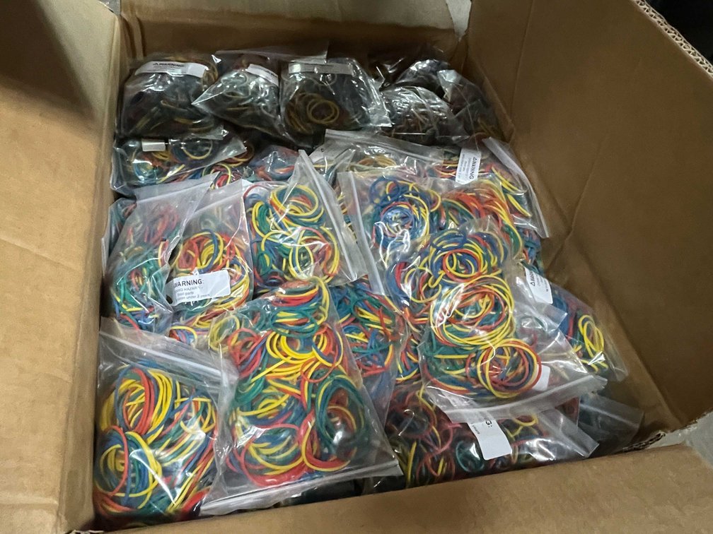 Large Quantity of Rubber Bands (PR19)
