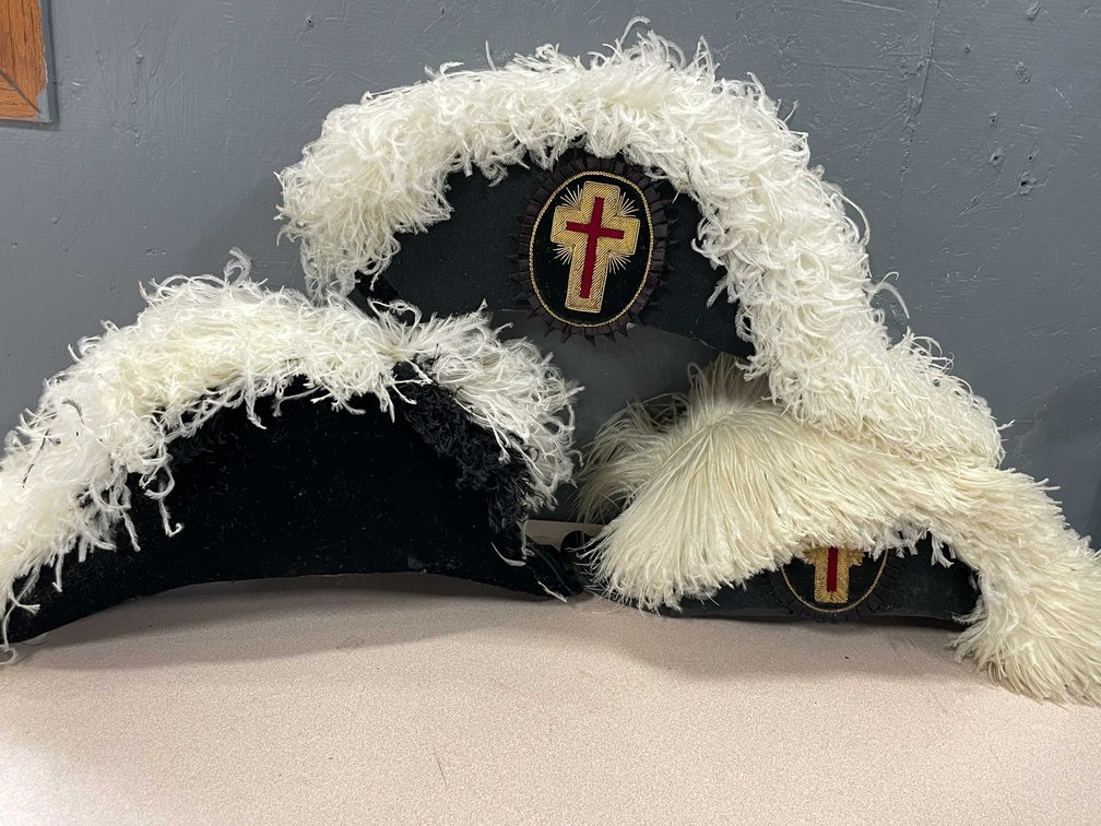 Knights Templar Chapeau Hats (T4)