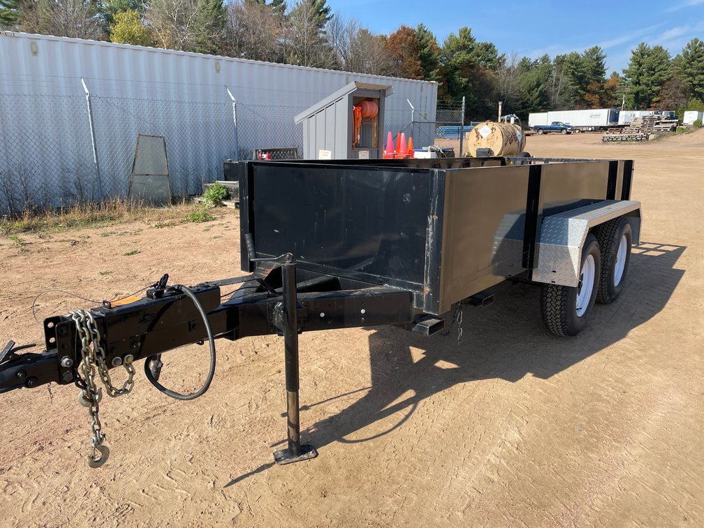 Tandem Axle Utility Trailer with Sides (No Title)
