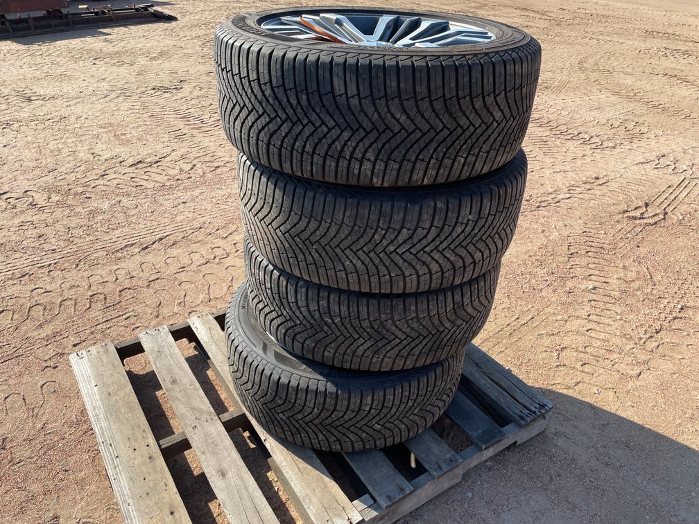 (4) Goodyear Tires and Ford Rims