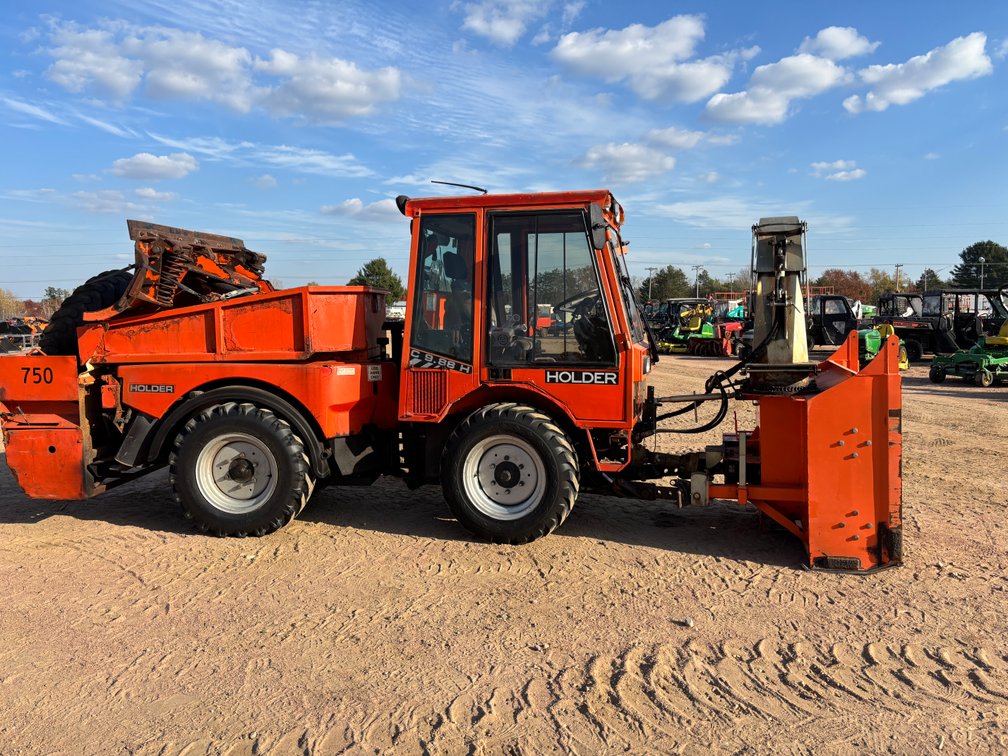 Holder C9.88H Articulated Tractor with Snow Blower