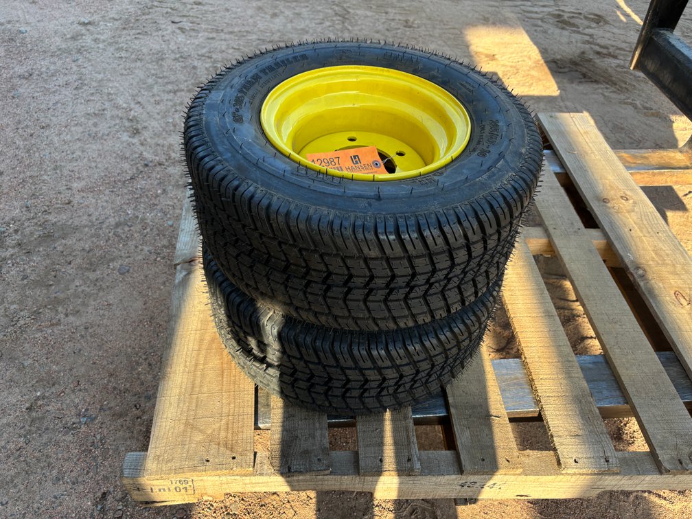 (2) GF-305 Farm Trailer Tires