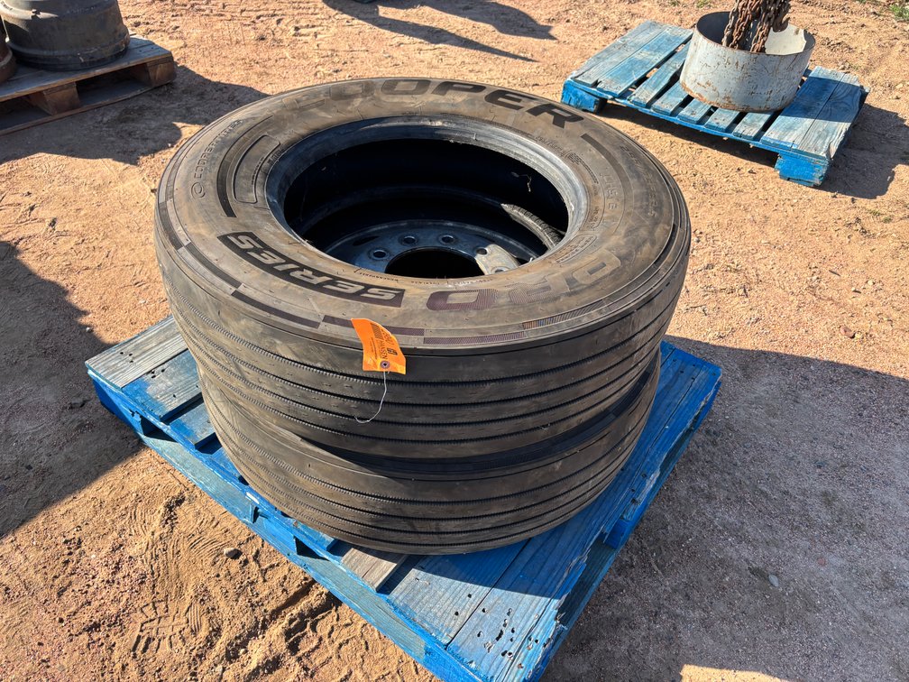 (2) Steer Tires