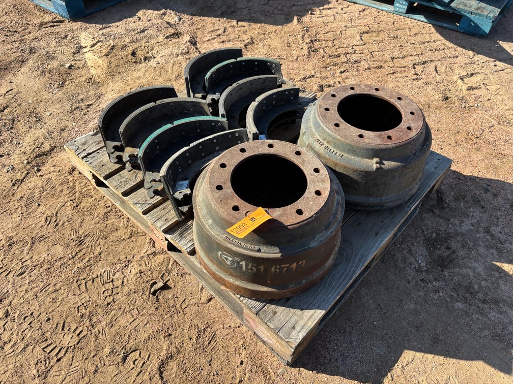 (2) Brake Drums and (8)  Brake Pads