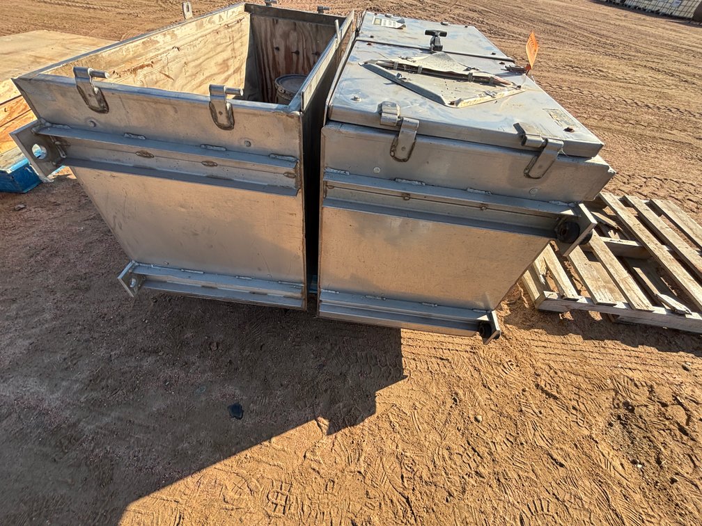 (2) Stainless Steel Insulated Truck/Trailer Boxes