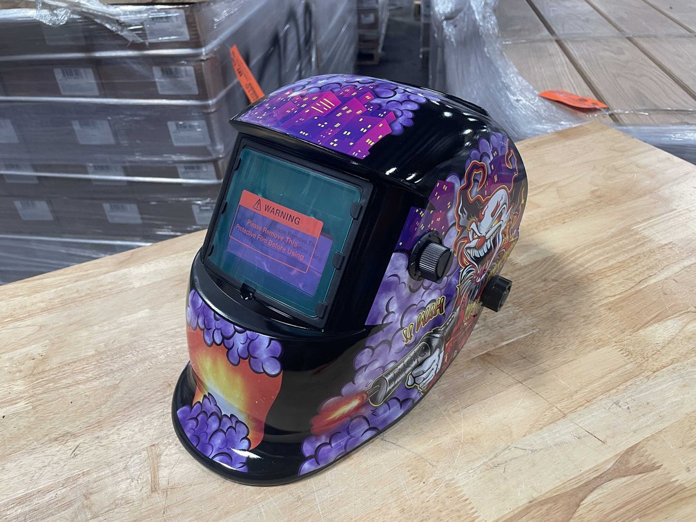 Solar Powered Auto Darkening Welding Helmet (CW)