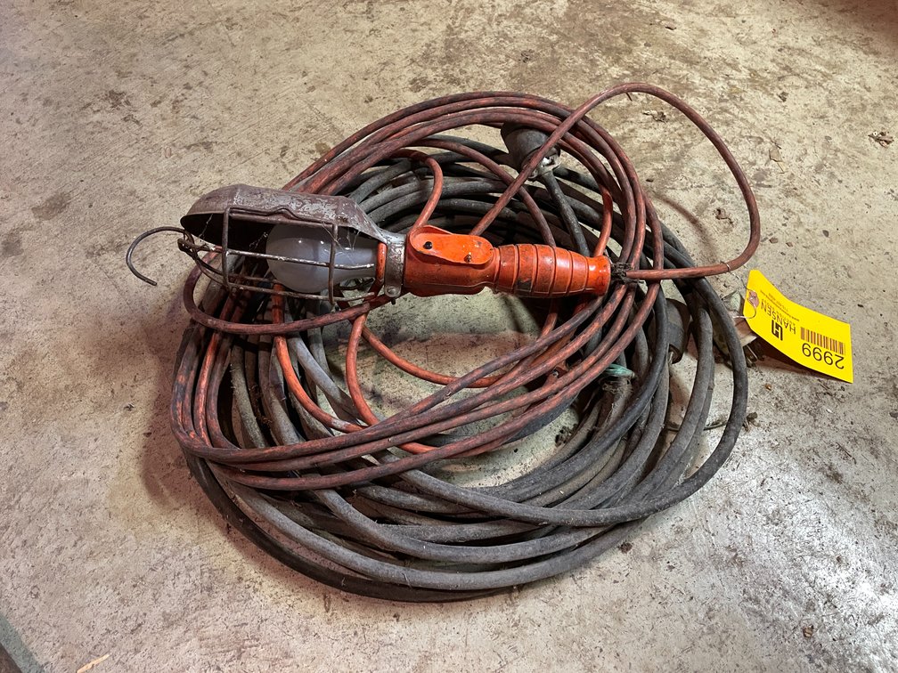 Extension Cord and Work Light