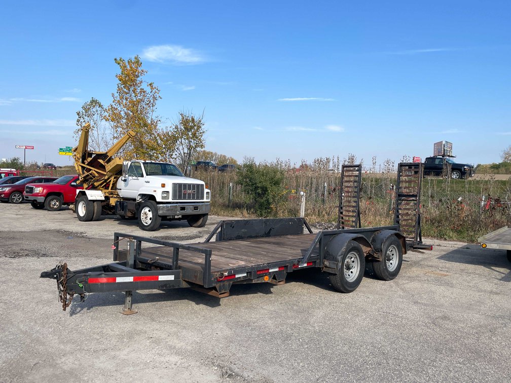 Skid Steer Trailer (No Title) (OF)