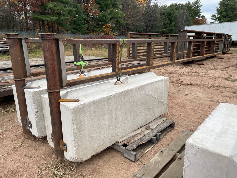(2) 19' Iron Gates
