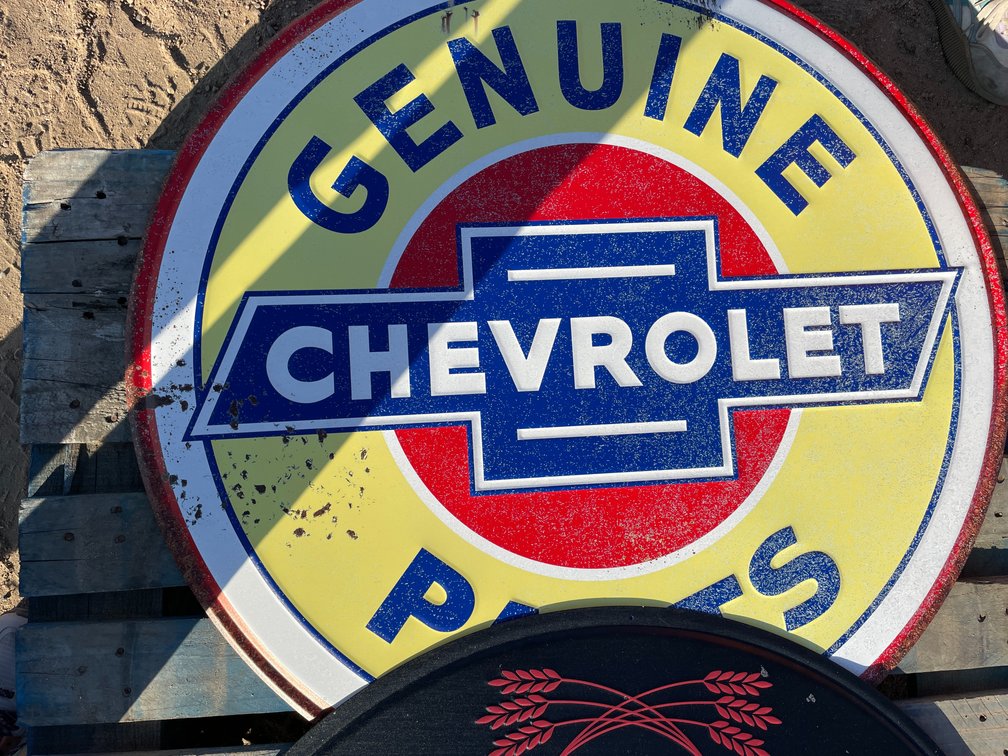 Chevrolet Metal Sign