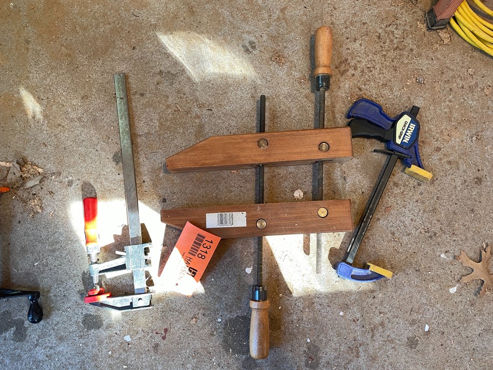 (3) Woodworking Clamps