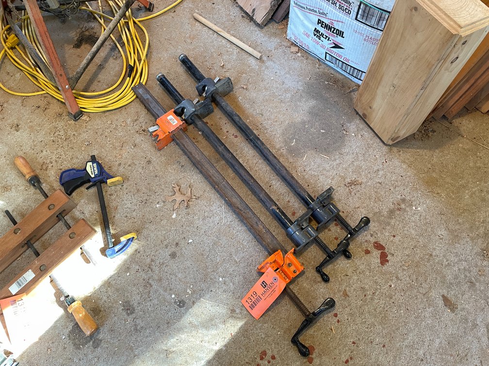 (3) Bar Clamps
