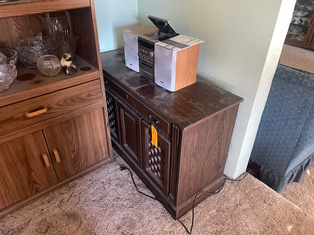 Radio/Stereo System Cabinet