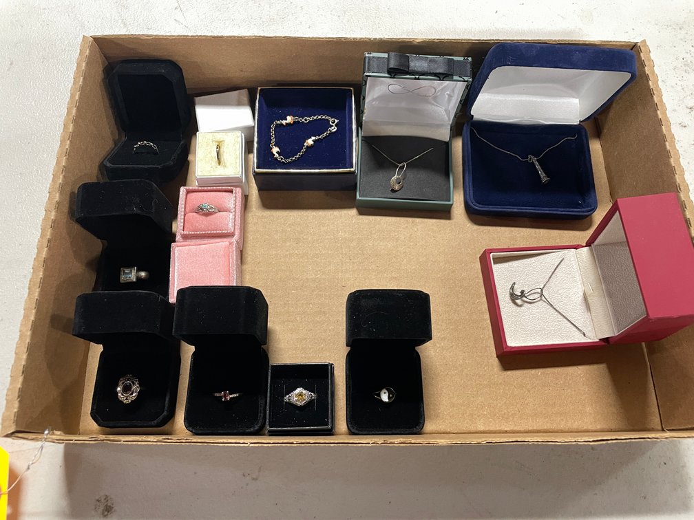 Vintage Sterling Silver Jewelry Lot (FR1)