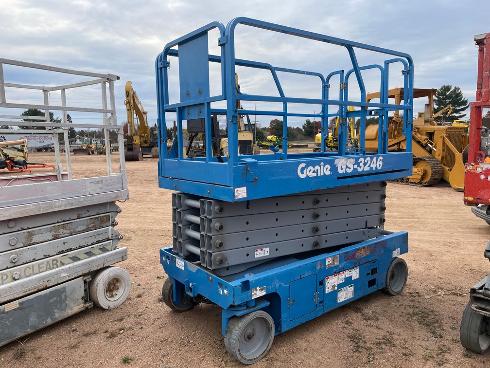 2012 Genie GS 3246 Electric Scissor Lift, NON RUNNER