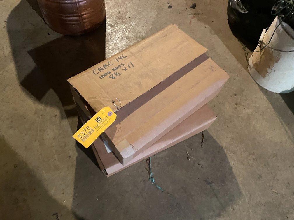 8-1/2" x 11" Sheets of Paper