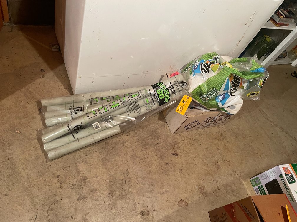 (2) Packages of 1/2" Pipe Insulation