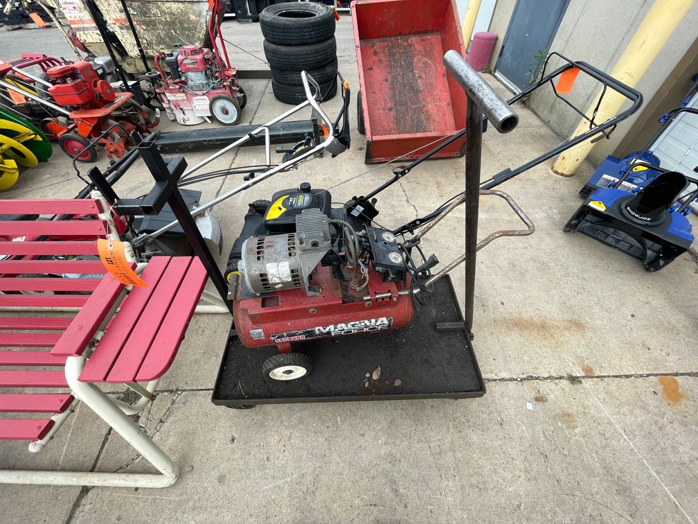 Air Compressor and Heavy Duty Cart (03)