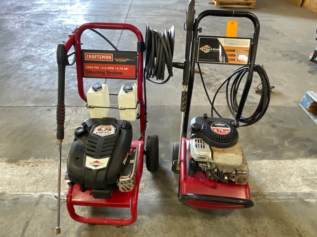(2) Pressure Washers (E)
