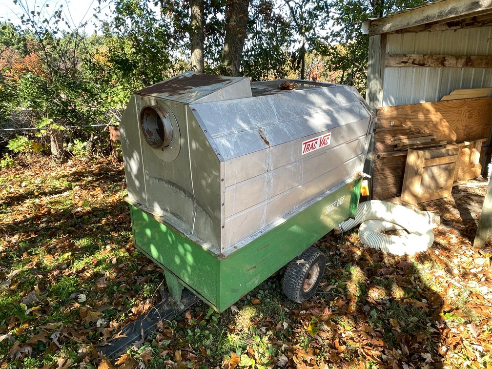 Trac-Vac Tow-Behind Yard Vacuum