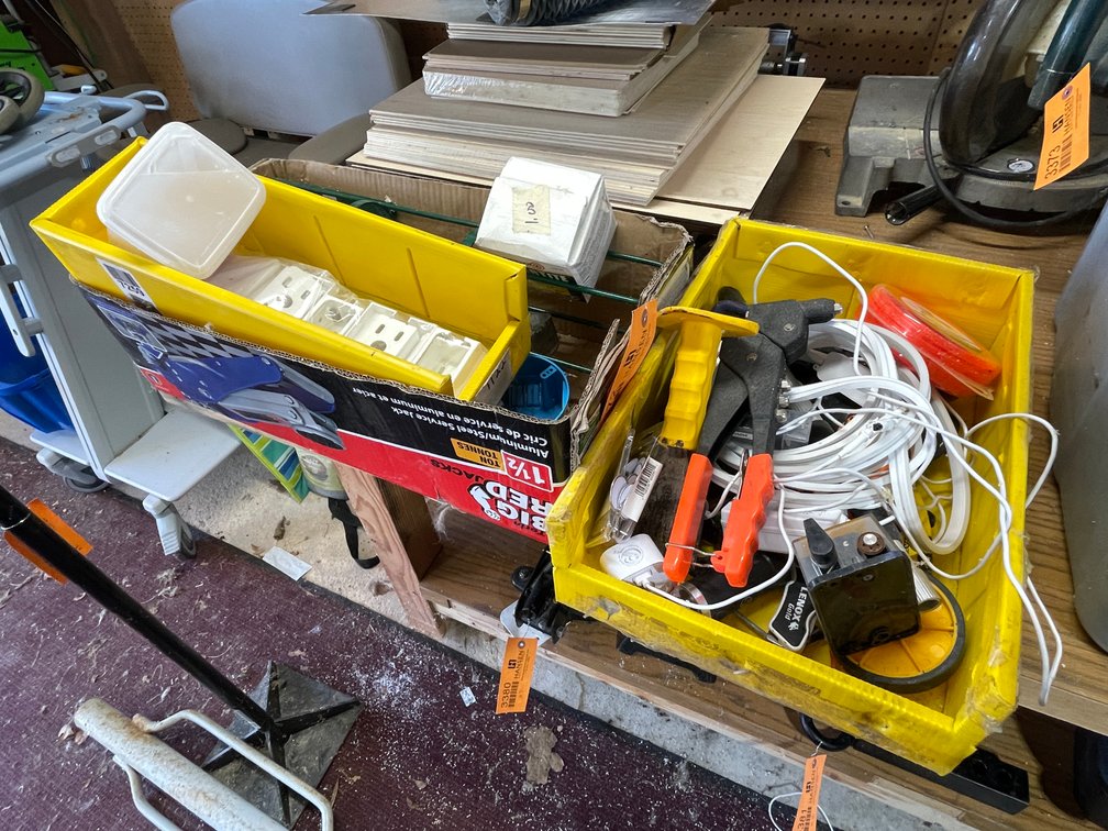 (3) Boxes of Hardware Tools