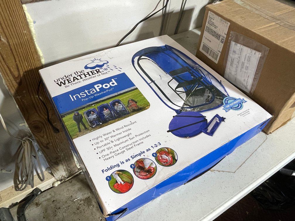 Insta Pod, Pop Up Weather Pod