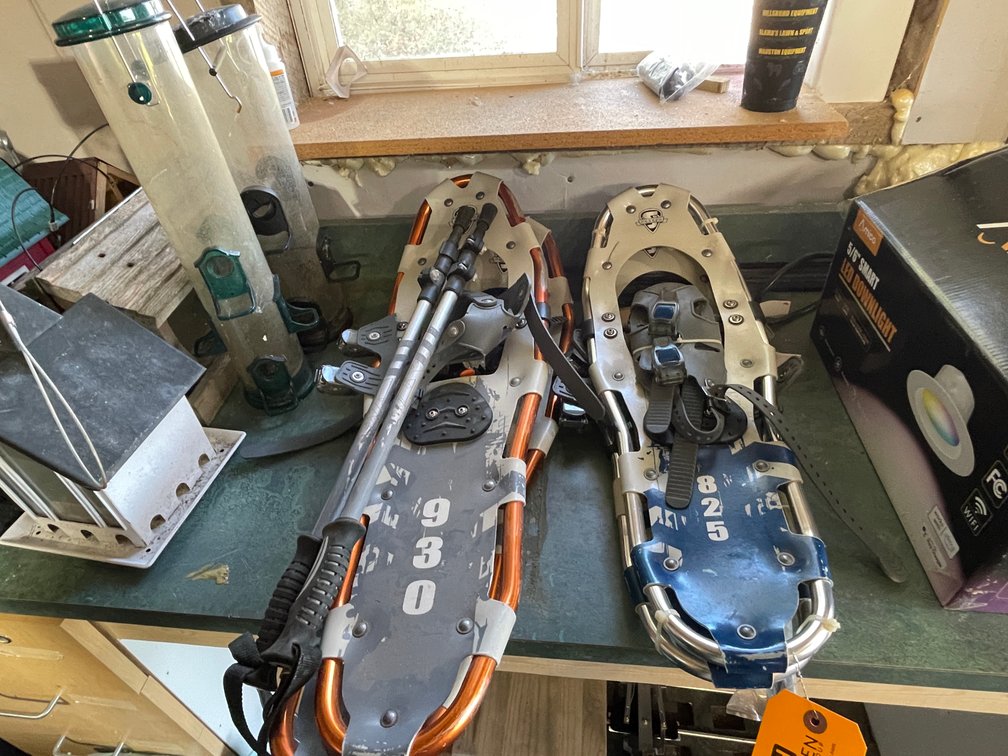 (2) Sets of Aluminum Snowshoes