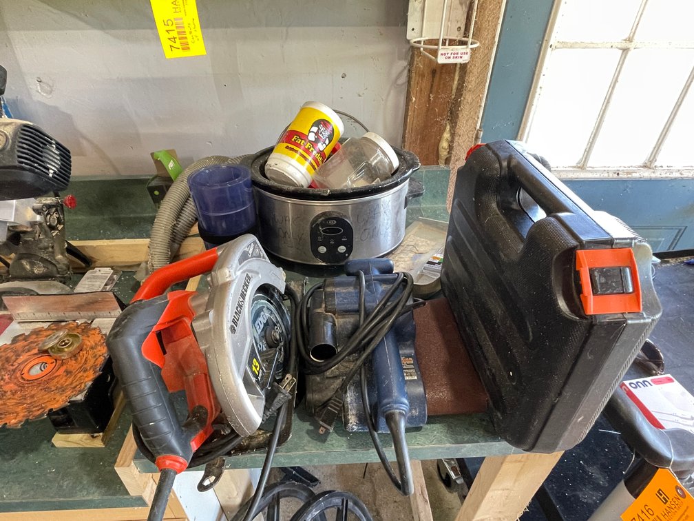 (3) Corded Power Tools