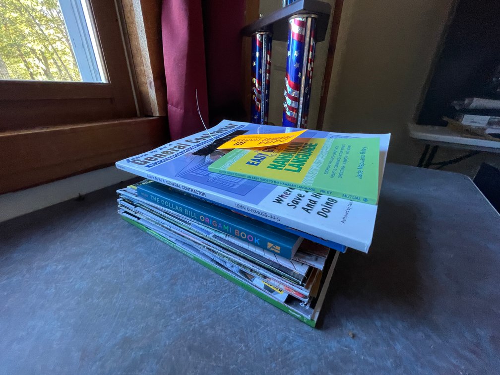 Stack of How-To Books