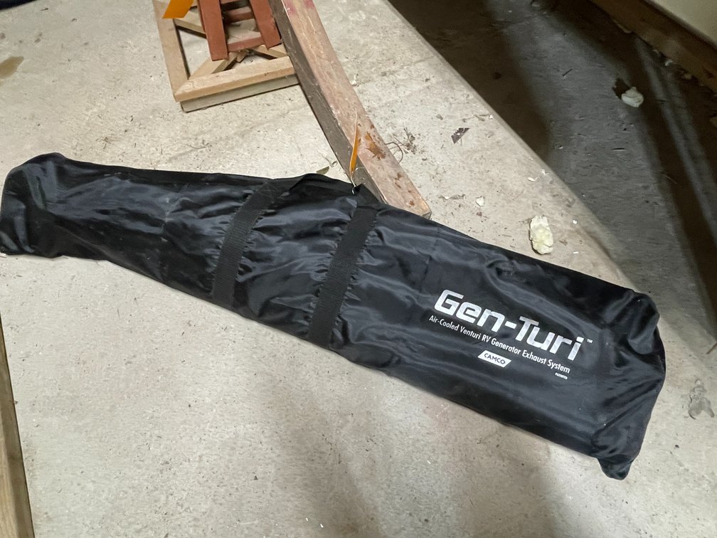 Gen-Turi Air Cooler Venture RV Generator Exhaust System