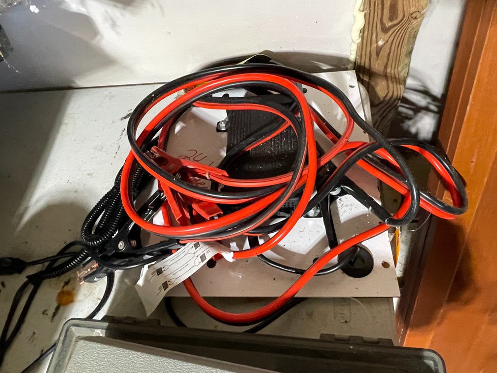 Jumper Cables and 24V Charger