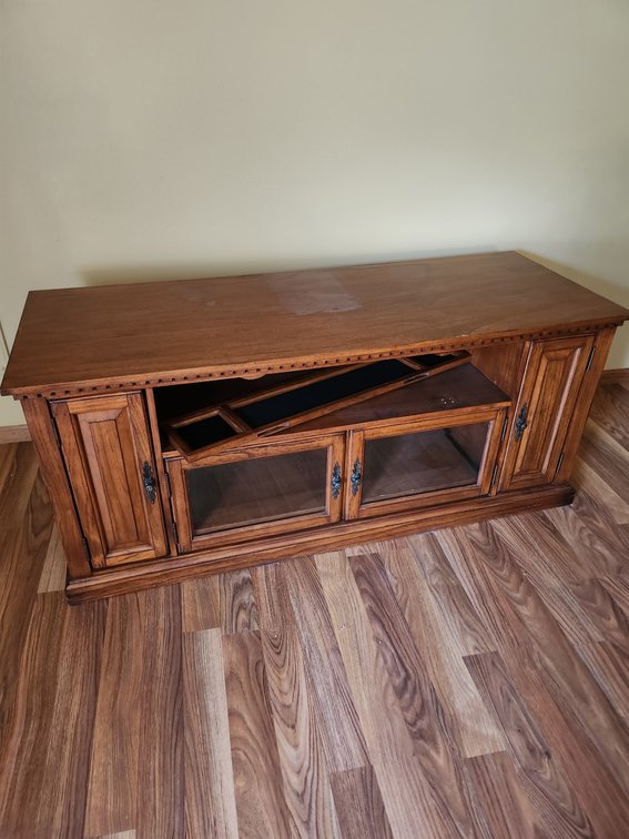 Wood TV Stand