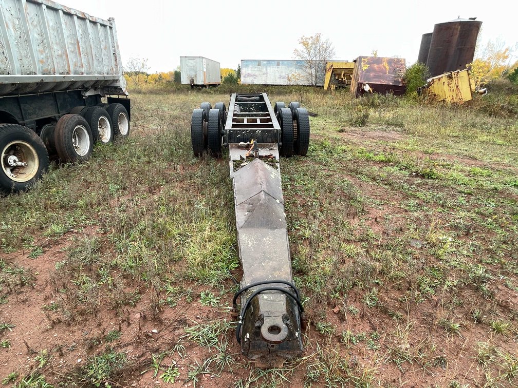 Tandem Axle Dump Trailer Frame (No Title)