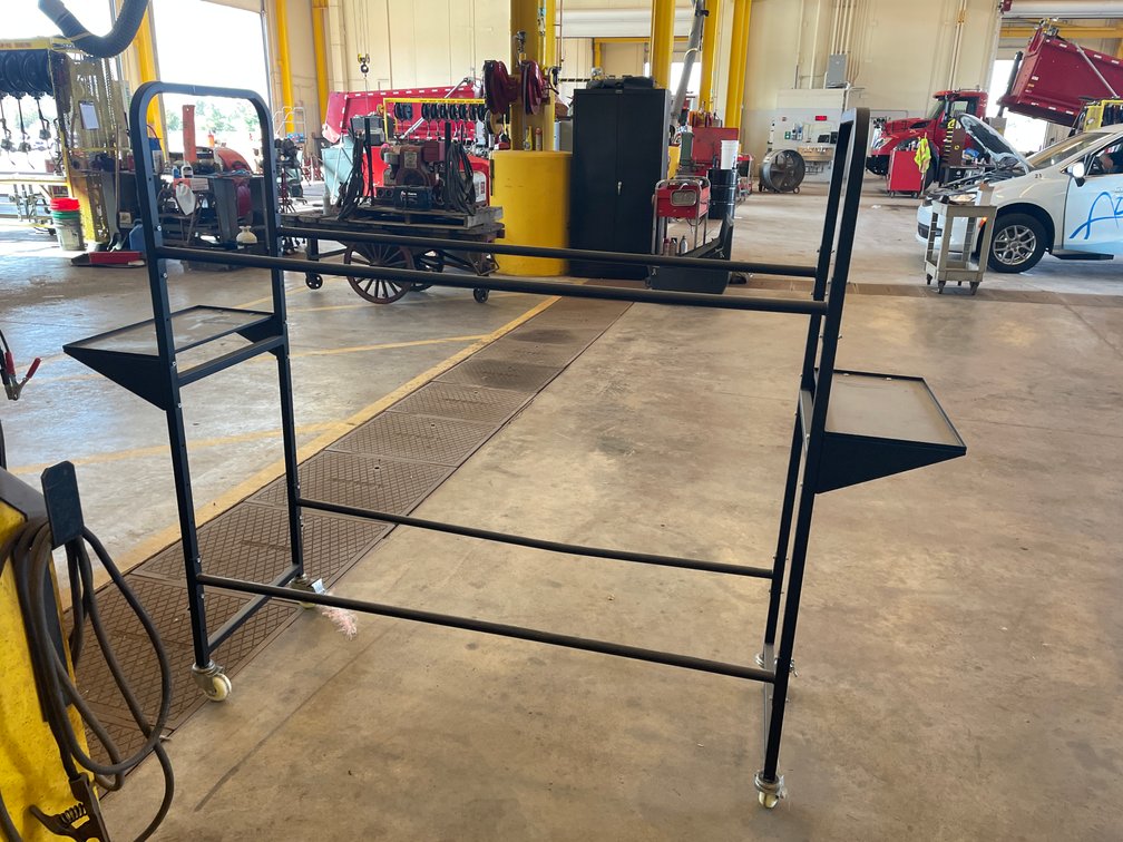 Rolling Tire Rack