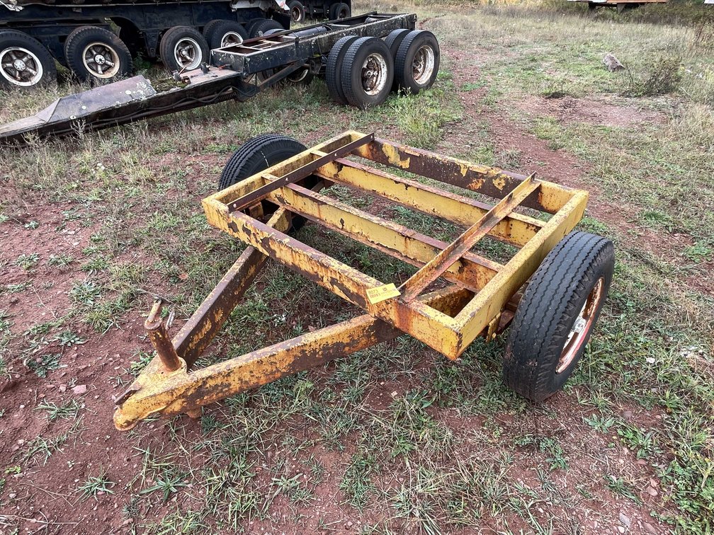 Single Axle Trailer Frame
