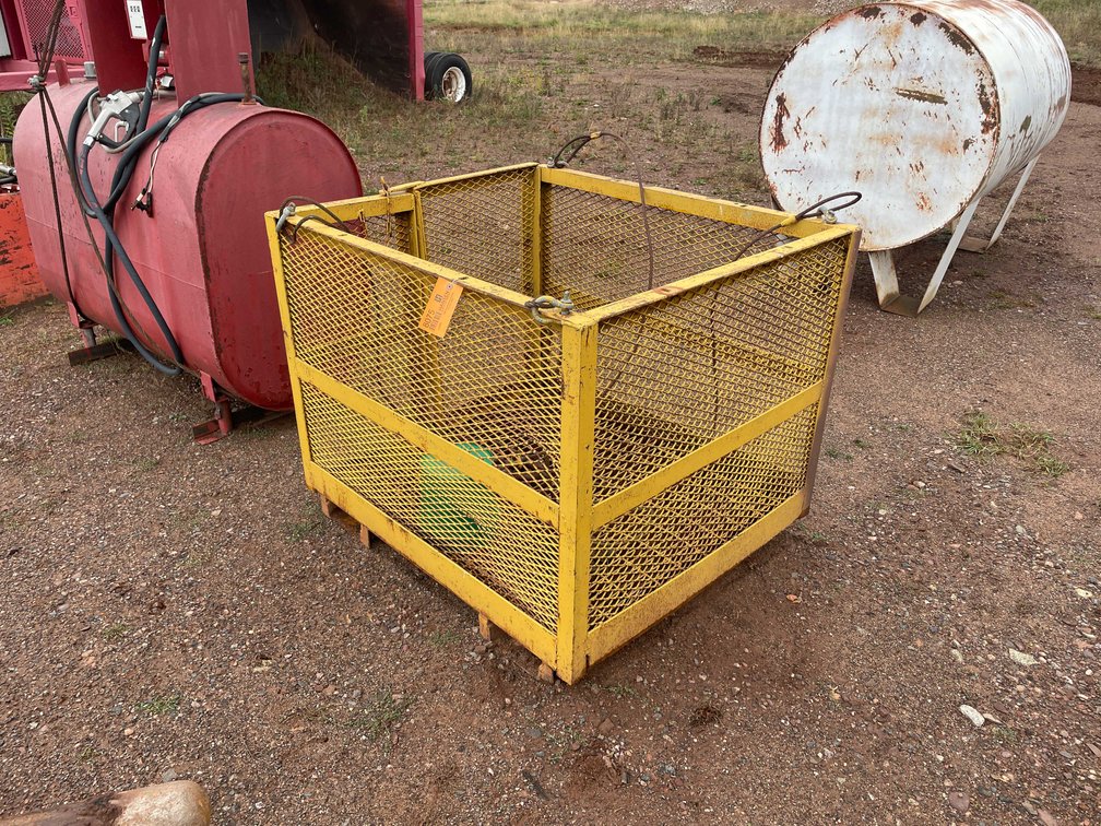 Safety Steel Crane Man Basket