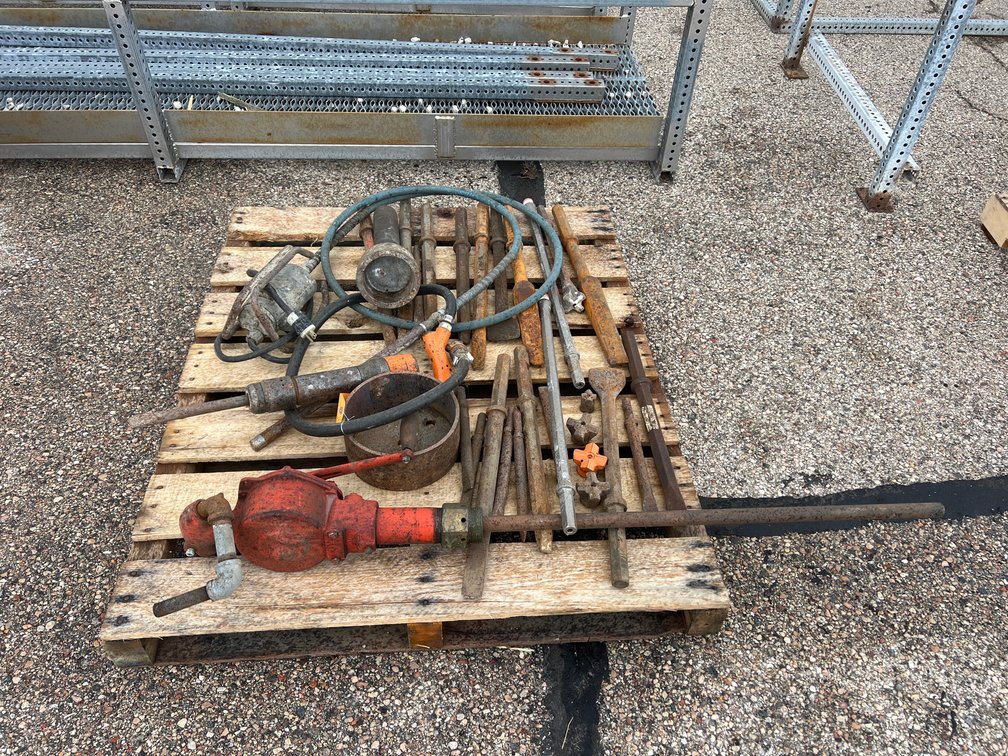 Breaker Bits, Pneumatic Tools, Concrete Vibrator Motor, Rotary Barrel Pump, and More
